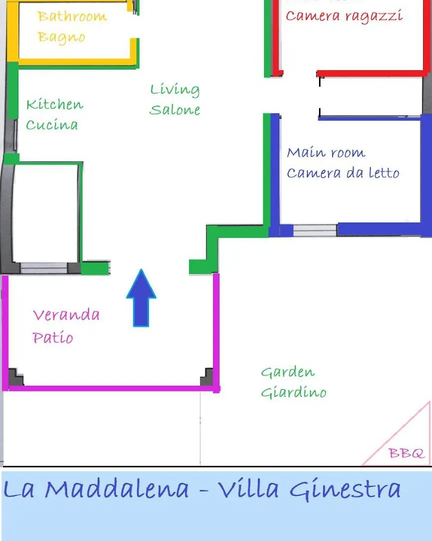 Apartment Villa Ginestra La Maddalena